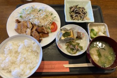 岡山市今『癒し飯ぺろり』若鶏の味噌漬け定食でご飯おかわり自由ランチ！